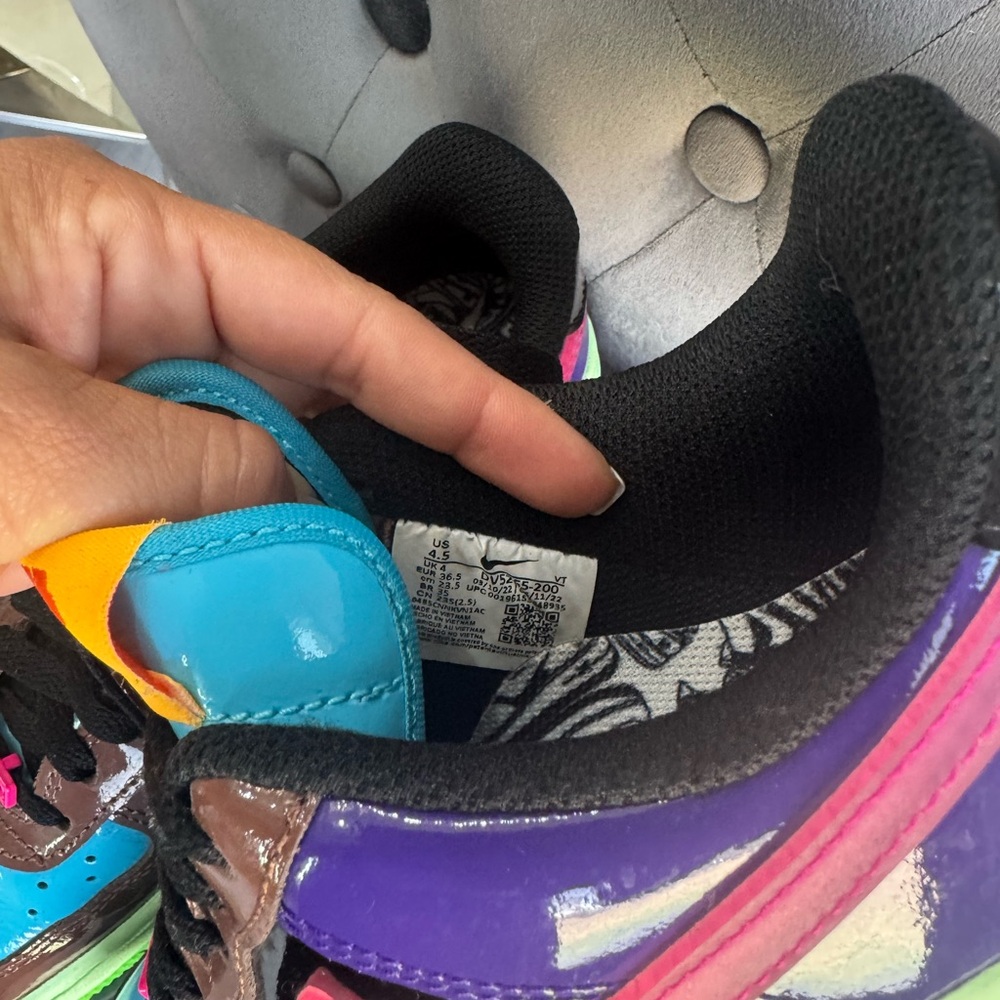 Nike undefeated x air 1 low - Picture 6 of 9